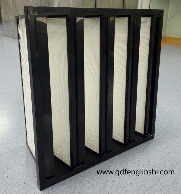 大風量組合式高效過濾器具有過濾面積大，阻力低，使用壽命長特點