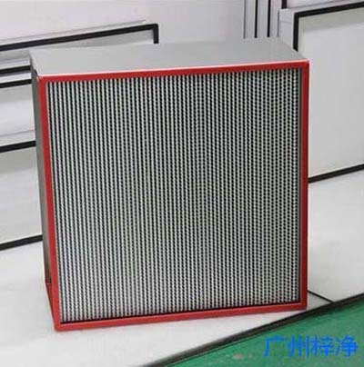 250度耐高溫高效過濾器應(yīng)于于熱風(fēng)處理末端過濾。