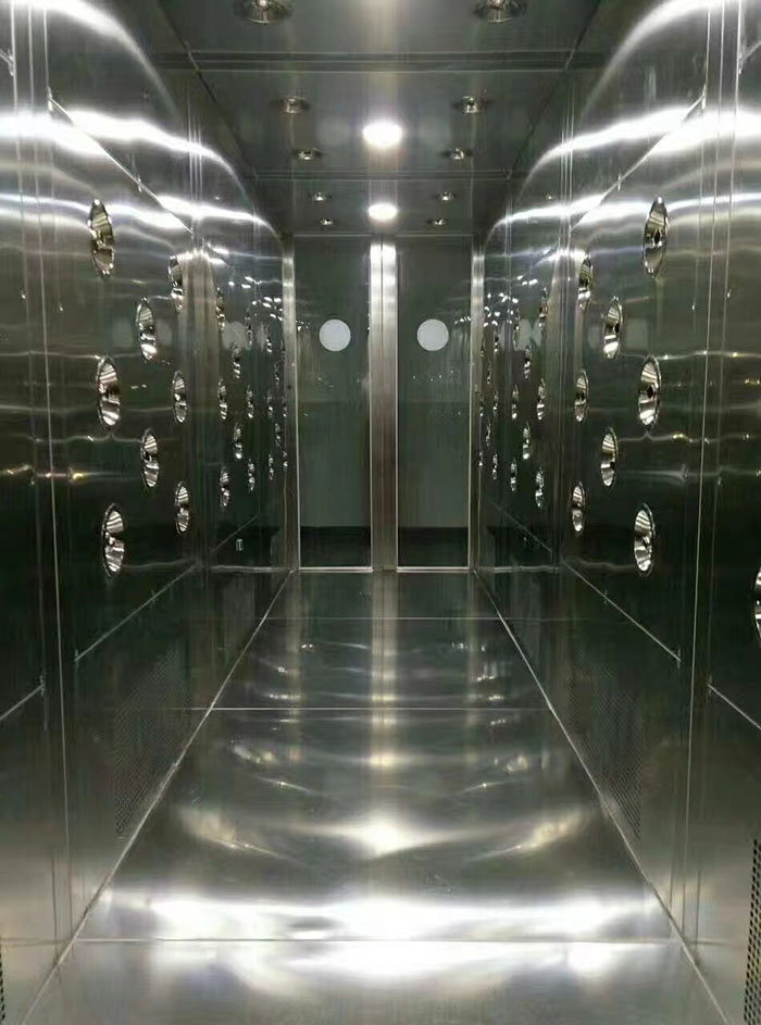 檢查風(fēng)淋室風(fēng)機(jī)是否正常工作，是否有異物堵塞。